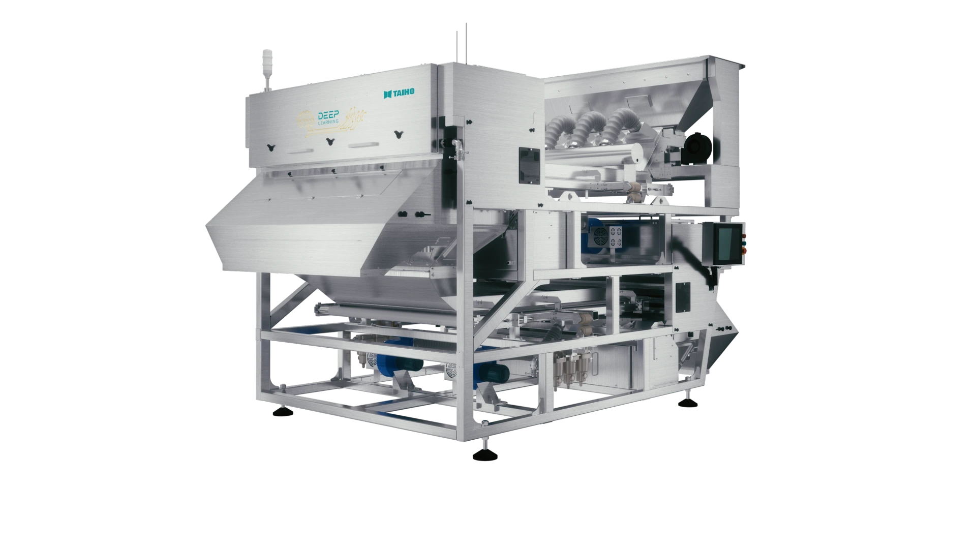 Belt-Type Nuts Sorting Machine AI Deep Learning Series